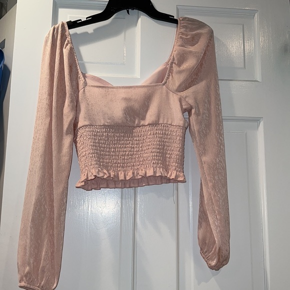 Leith long sleeve scrunched top - Picture 5 of 5